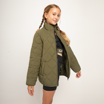GIRLS QUILTED PUFFA JACKET