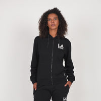 WOMENS ZIP THROUGH CORE HOODIE