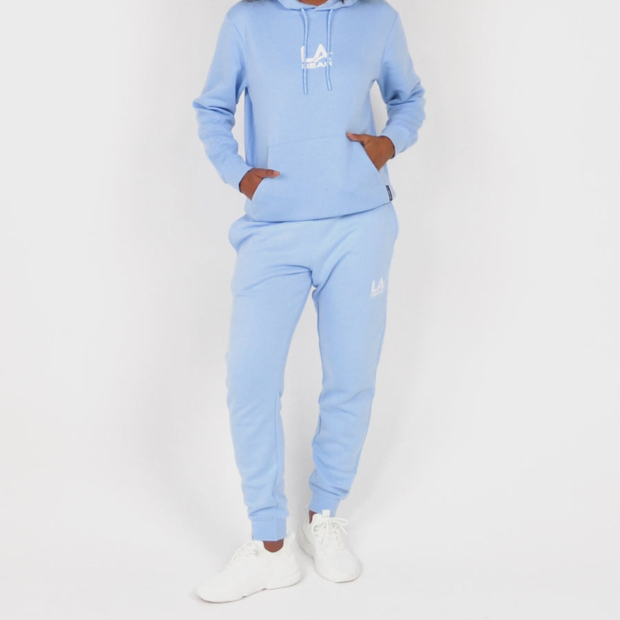 WOMENS CORE SLIM TRACKPANT LIGHT BLUE