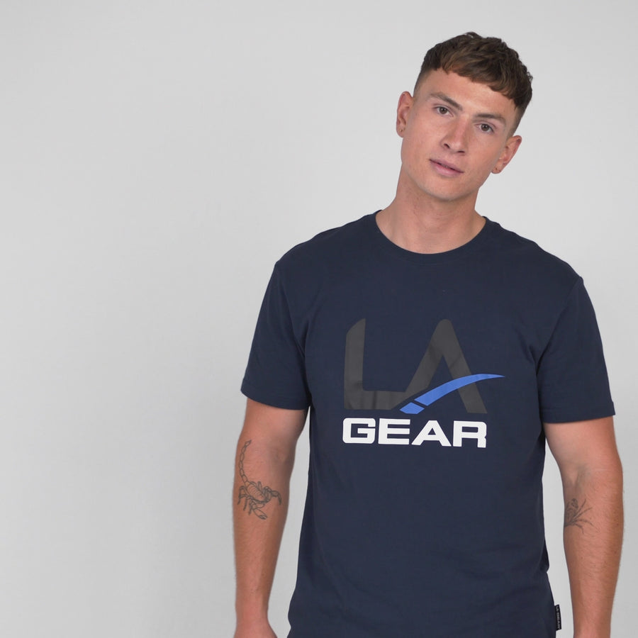 MENS CORE LOGO TEE NAVY