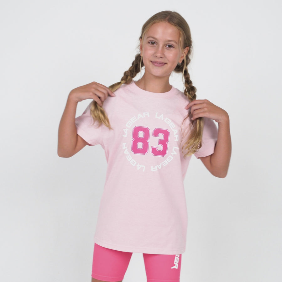 GIRLS FASHION TEE PINK