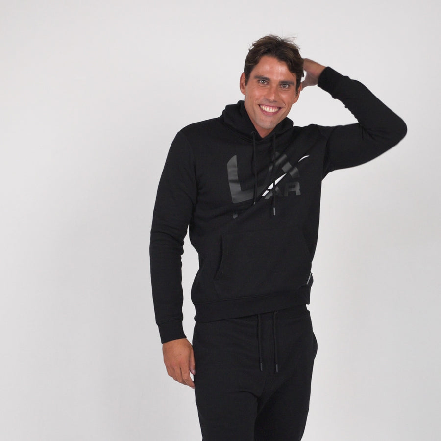 MENS CORE FLEECE HOODIE BLACK