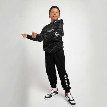 BOYS FASHION YARDAGE FLEECE HOODIE