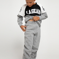 BOYS CORE FLEECE TRACKPANT GREY MARLE