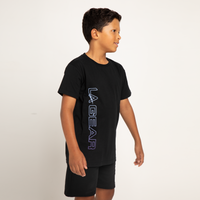 BOYS FASHION SS TEE BLACK