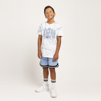 BOYS TIE DYE SS TEE LIGHT BLUE