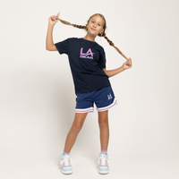 GIRLS CORE LOGO TEE NAVY