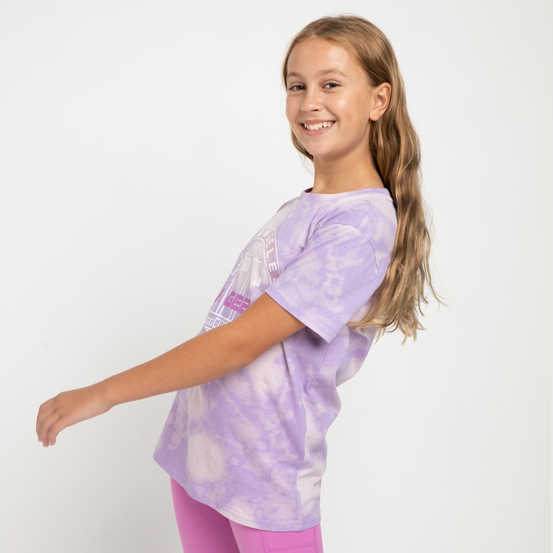 GIRLS MARBLE TEE