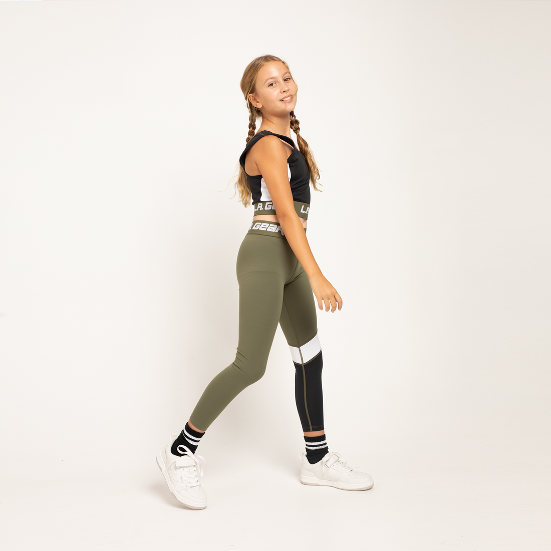 GIRLS SPLICED LEGGING