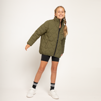 GIRLS QUILTED PUFFA JACKET