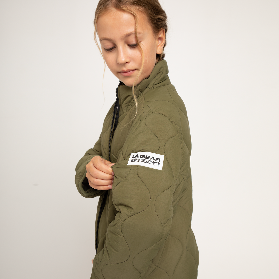 GIRLS QUILTED PUFFA JACKET