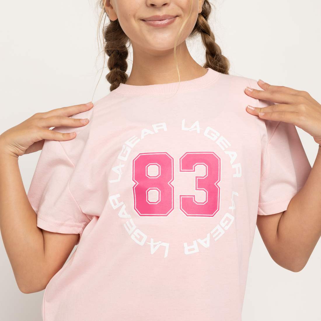 GIRLS FASHION TEE PINK