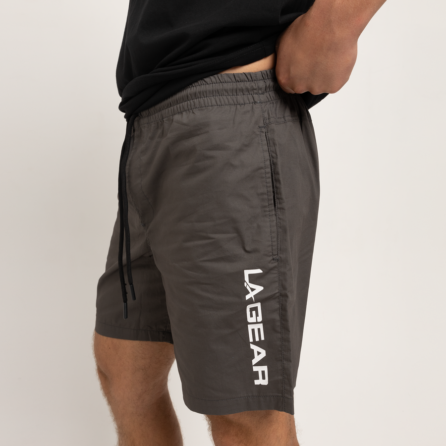 MENS ESSENTIAL SHORT CHARCOAL