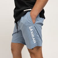 MENS ESSENTIAL SHORT SLATE BLUE