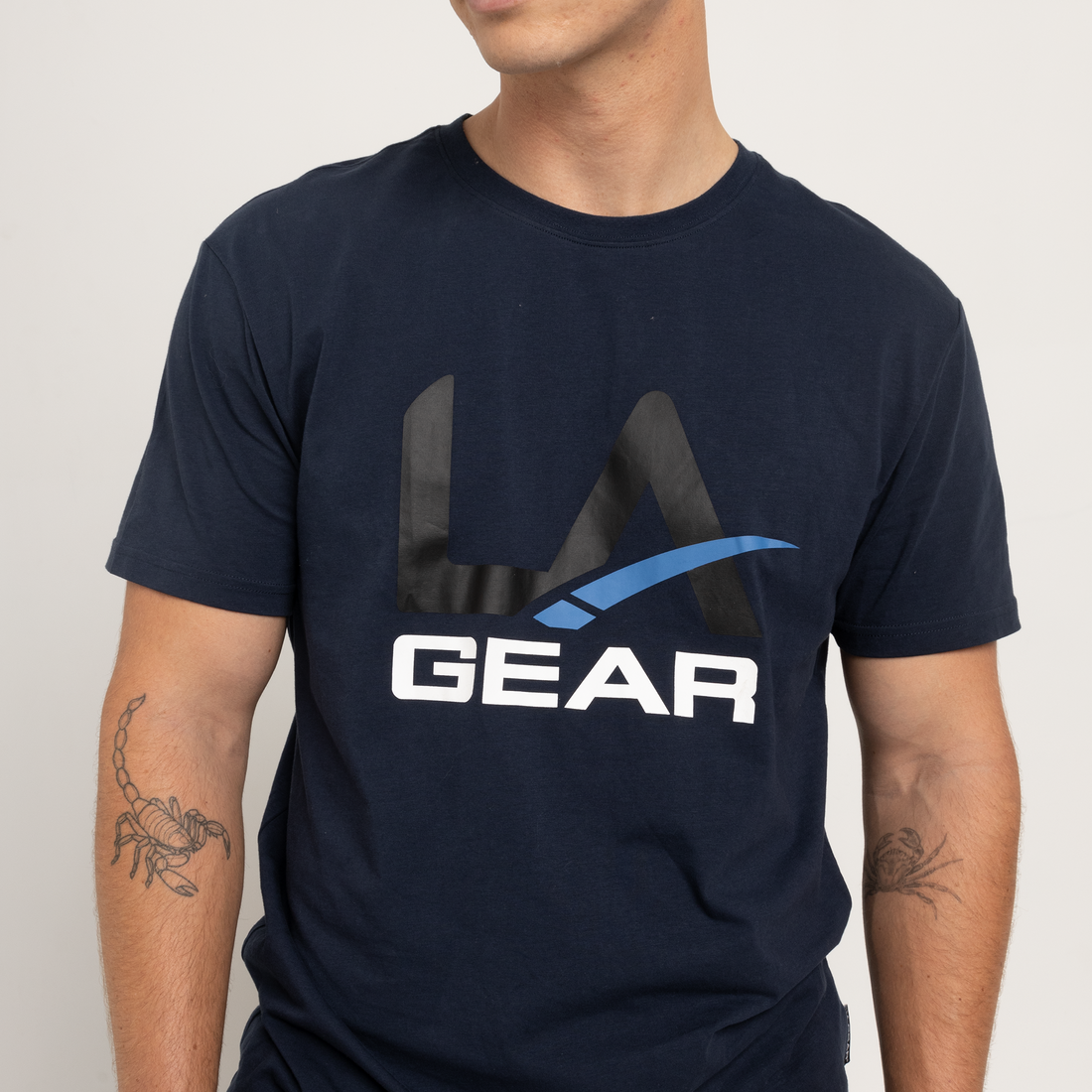 MENS CORE LOGO TEE NAVY