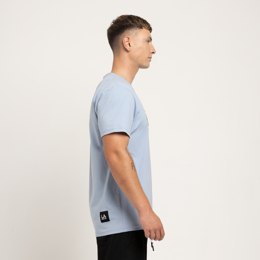 MENS FASHION SS TEE SLATE BLUE