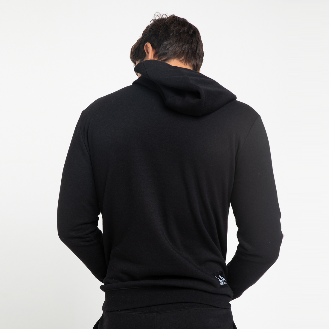 MENS CORE FLEECE HOODIE BLACK