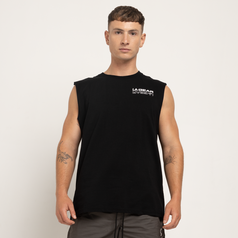 MENS FASHION TANK BLACK