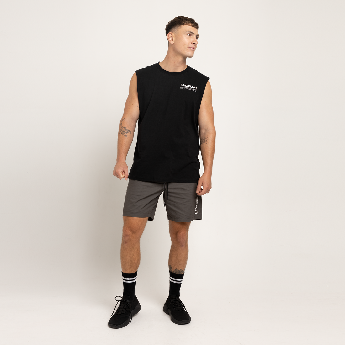 MENS FASHION TANK BLACK