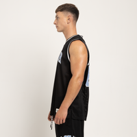 MENS BASKETBALL SINGLET BLACK