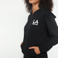 WOMENS ZIP THROUGH CORE HOODIE