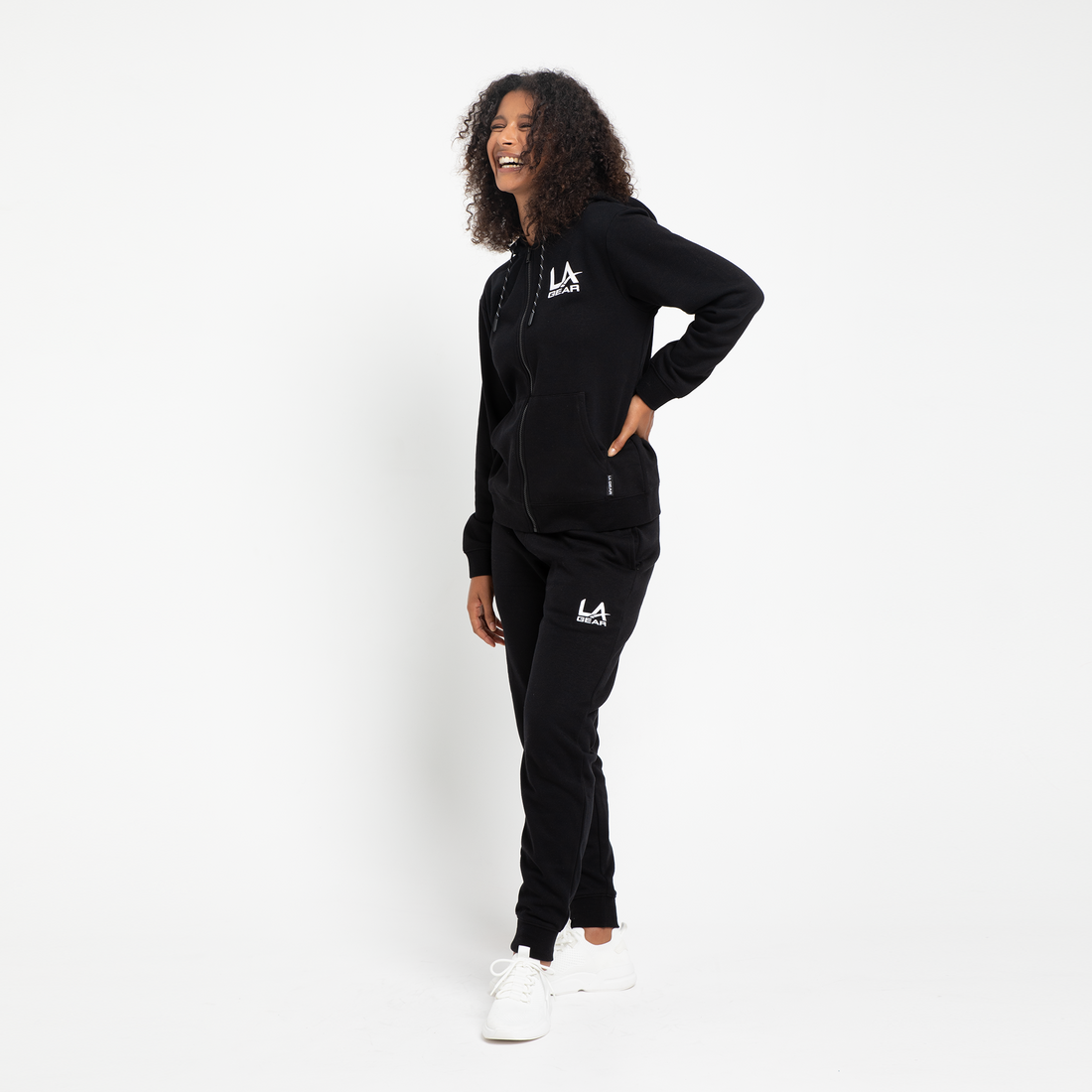 WOMENS ZIP THROUGH CORE HOODIE