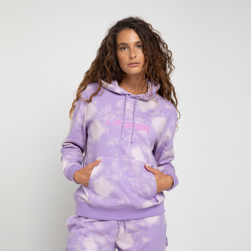 WOMENS MARBLE FLEECE HOODIE