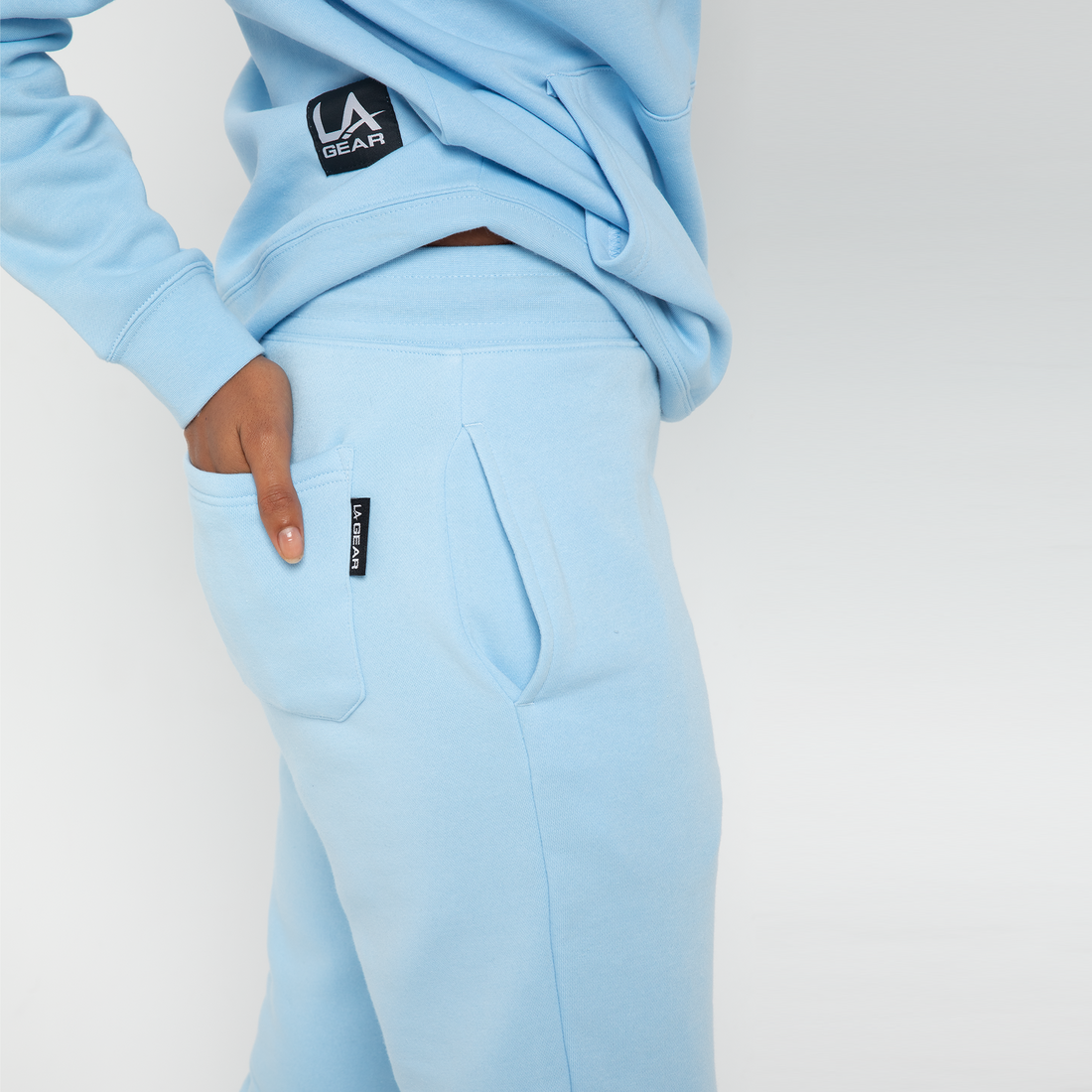 WOMENS CORE SLIM TRACKPANT LIGHT BLUE