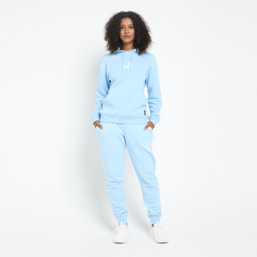 WOMENS CORE SLIM TRACKPANT LIGHT BLUE