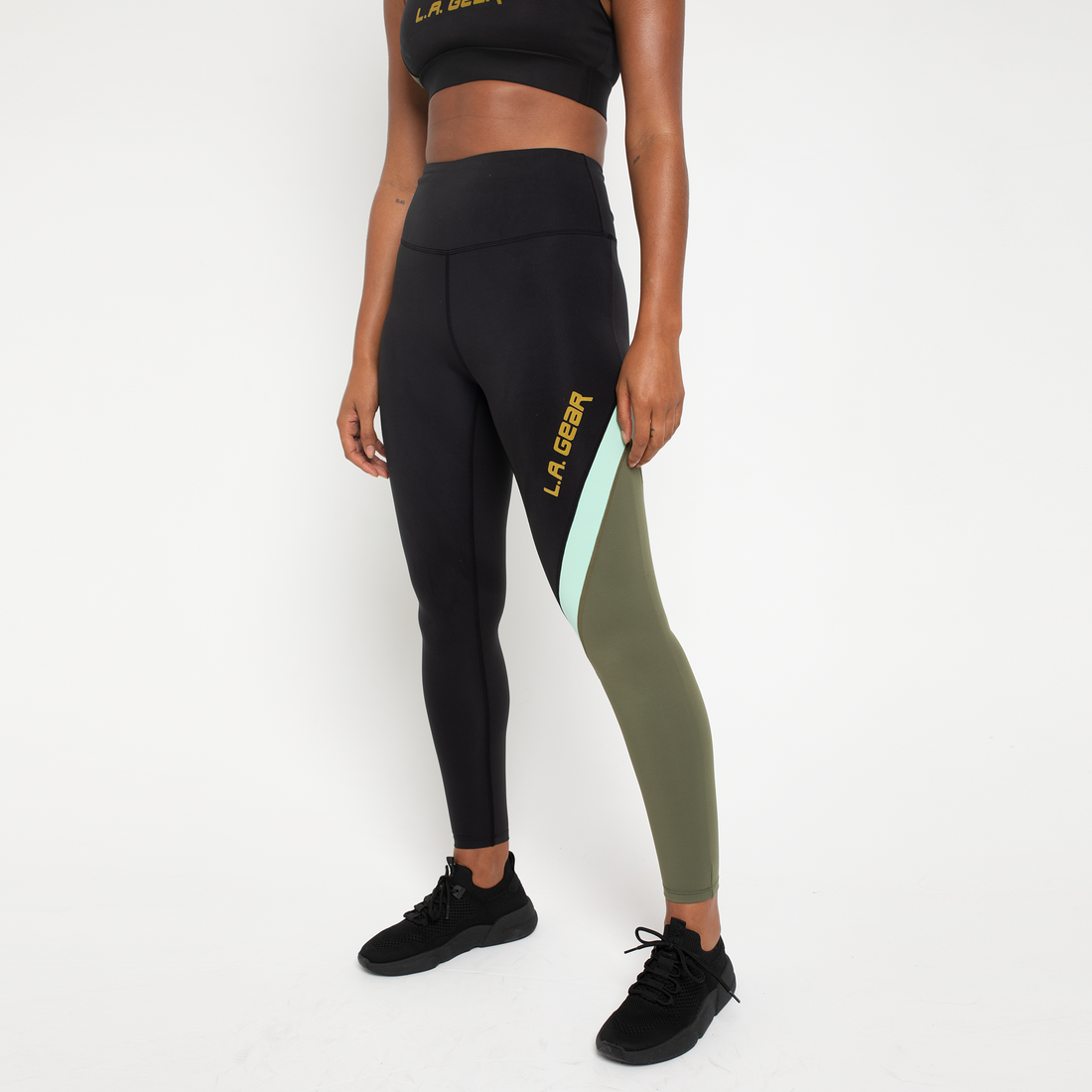 WOMENS SPLICED LEGGING