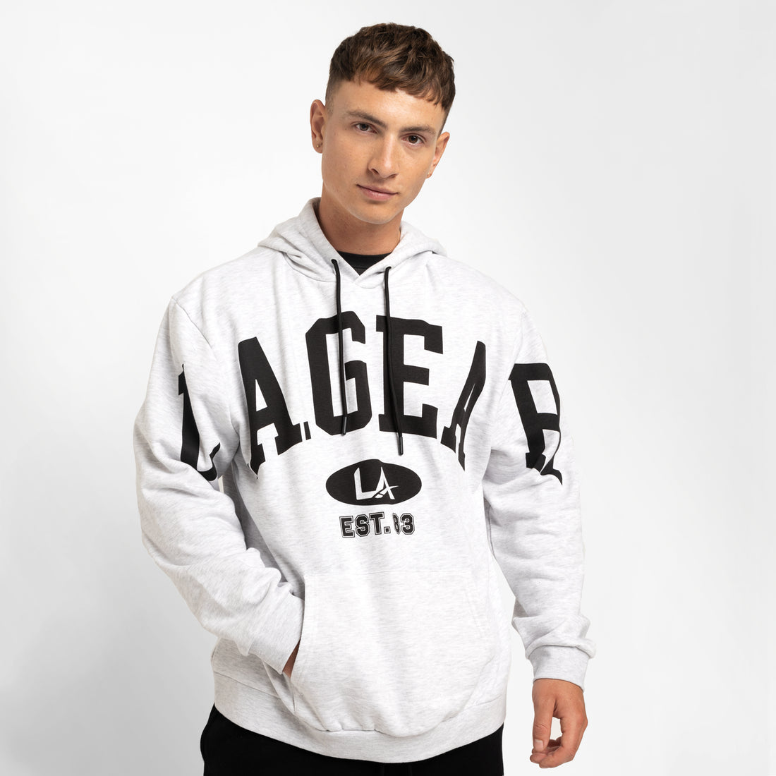 MENS FASHION HOODIE WITH FULL CHEST PRINT