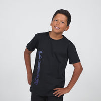 BOYS FASHION SS TEE BLACK