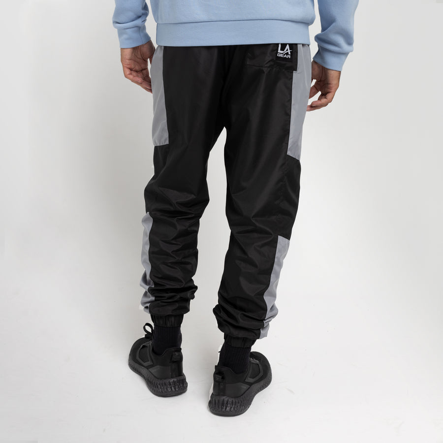 MENS CONTRAST TRACK PANT BLACK