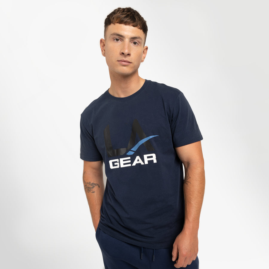 MENS CORE LOGO TEE NAVY