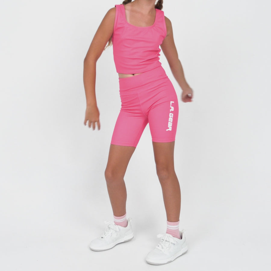 GIRLS BIKE SHORT PINK