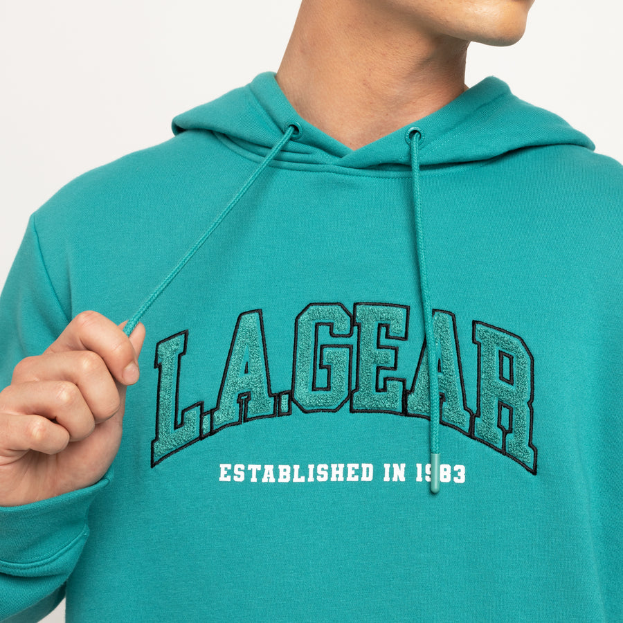 MENS FASHION SCRIPT LOGO HOODIE