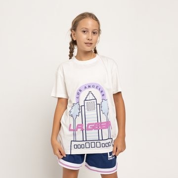 GIRLS FASHION TEE WHITE