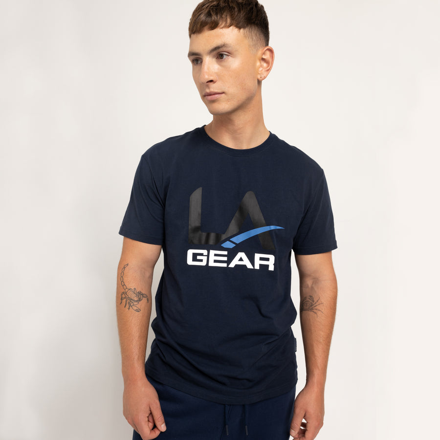 MENS CORE LOGO TEE NAVY